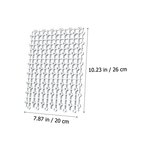1set Fish Tank Bottom Isolation Tray Aquarium Divider for Breeding Separation Includes Filtering Plates Support