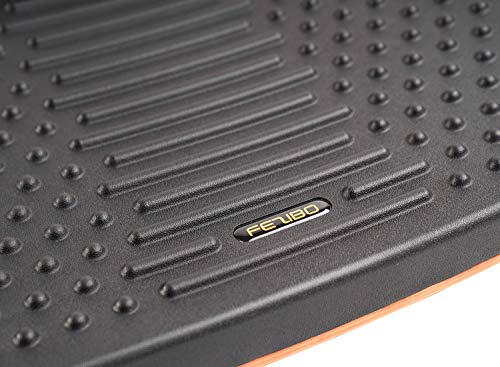 FEZIBO Standing Desk Mat with Anti Fatigue Bar - size: Large