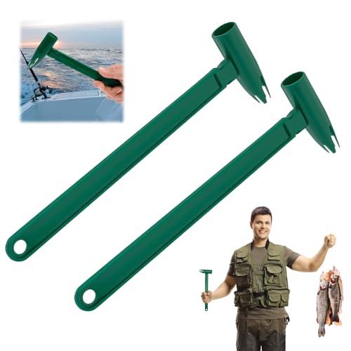 2Pcs Intelligent Live Bait Catcher Device, Quick and Precise Live Bait Holder Tool Cool Gadget for Fishing Angler Fishermen Beginner