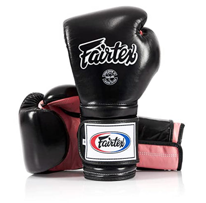 Fairtex BGV9 Boxing Gloves with Deodorizer Inserts | Mexican Style Glove for Hard Hitters + Odor & Moisture Absorber for Boxing, MMA, Muay Thai | Perfect Bundle for Clean & Durable Gear