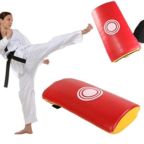 PerGar Taekwondo Block Target, Curved Kickboxing Kicking StrikeShield, Versatile Kickboxing StrikeShield, Foot Kickboxing Punching Pad Foot Hand Guard