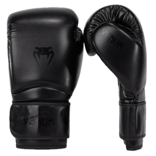 Venum Contender Boxing Gloves - color: Black/Black, size: 10-Ounce, style: Contender 1.5
