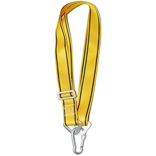 Heavy Duty Boxing Bag Hanger Strap Mount - Yellow, Supports Up to 1000lbs, Adjustable Length 40-80in, Reduces Noise, Ideal for Boxing, Muay Thai, MMA, Adults & Youth
