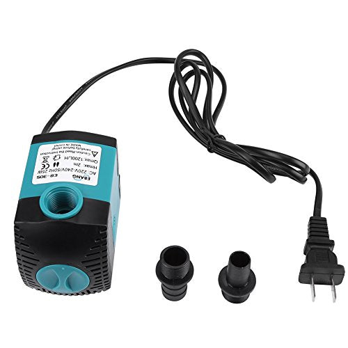 Ultra-Quiet Submersible,3w-25W 220-240V 200L/H-1200L/H 0.5m-2m Fountain,Non- Fish Filter,for Aquarium Fish,Fountains,Flowing Water