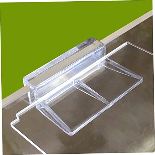 BESPORTBLE 10pcs Acrylic Support Bracket for Fish Tanks Holder for Glass for Aquariums Turtle Tanks and More Stable Design for Use