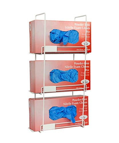 Glove Dispenser Wire Wall Mount, Horizontal, Mounting Hardware Included