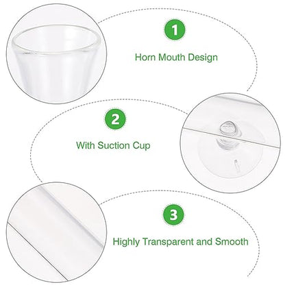 LIOOBO 1set Fish Feeder Transparent Shrimp Device for Fish Tank Multi-Functional Aquarium Supplies Box