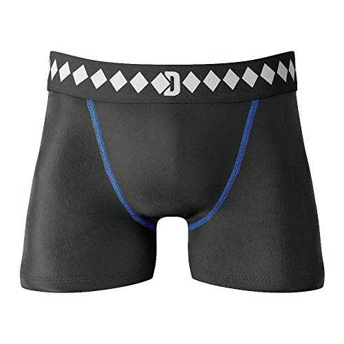 Diamond MMA Compression Jock Short with Built-in Jock Strap & Athletic Cup Groin Protection System - size: Large, style: Adult