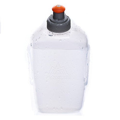 AONIJIE 250ML/350ML/500ML/600ML Portable TPU Soft Water Bottle Folding Soft Flasks For Outdoor Marathon Running Hydration Camping Hiking - color: 250ML-PP5