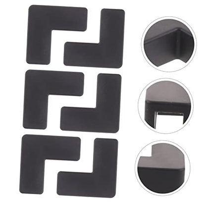 6pcs Soft Corner Guards for Fish Tank Edges -Collision Protectors for Pet Carriers Furniture Safety Right Angle Design Comfortable Touch
