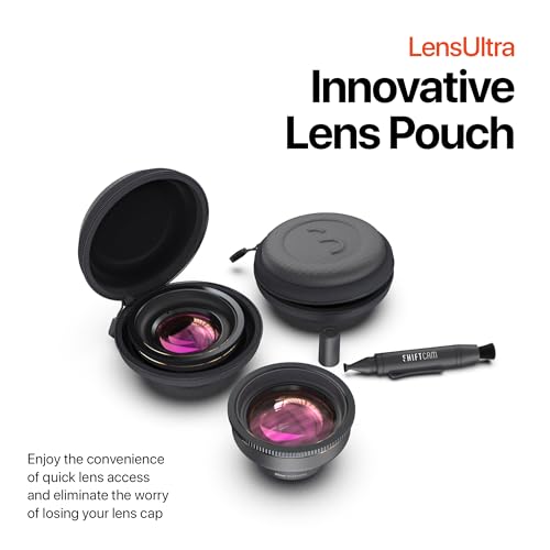 Shiftcam | LensUltra 60mm Telephoto Lens - 2X Magnification, 30-40cm Focus Distance - Capture Distant Beauty, Flattering Portraits, Optical Zoom, Premium Design - color: 60mm Telephoto