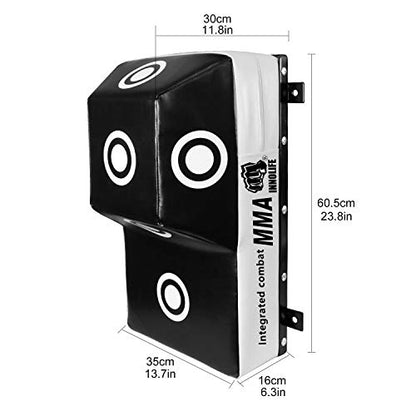 INNOLIFE Wall Mount Uppercut Heavy Bag - Black &White
