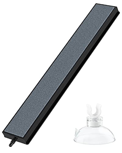 Pawfly 8 Inch Air Stone Grey Mineral Bubble Stone Bar Diffuser Bubbler Airstones for Air Pump, Aquarium, and Fish Tank