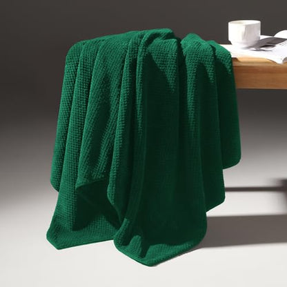 REDKISS Soft 6 Piece Bath Towel Set - 2 Bath Sheets, 2 Hand Towels, 2 Washcloths - Highly Absorbent, Quick Dry, Lightweight Towel Sets Collection, Premium Dark Green Towels for Bathroom, Gym & Spa - color: Dark Green