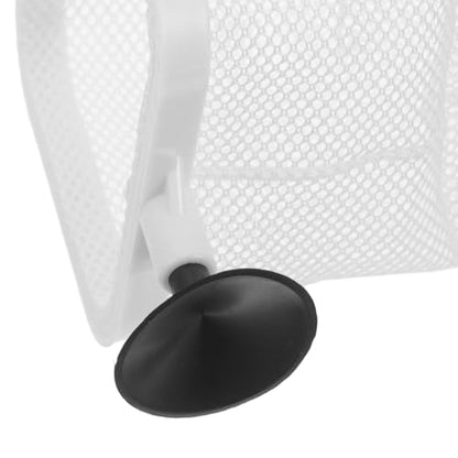 WOONEKY Fine Mesh Fish Tank Isolation Net Cups Hatching Holder for Small Fish Breeding and Spawning Aquariums Easy to Install and Clean