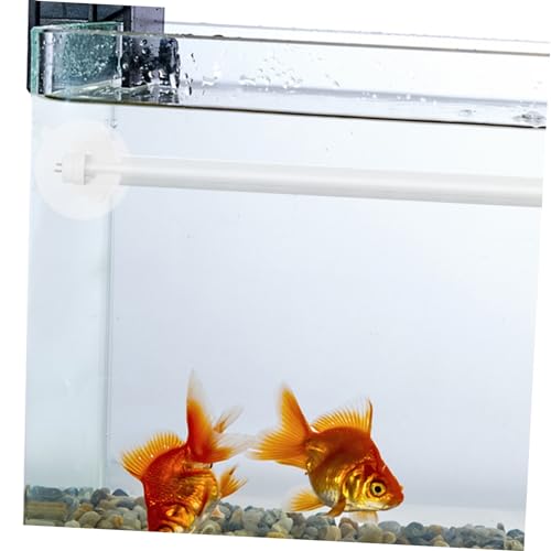 LIOOBO 2sets Fish Tank Lamp Aquarium Light Bracket Suction Cup Design Sturdy Silicone Aquarium Lid Clips 6pcs*2