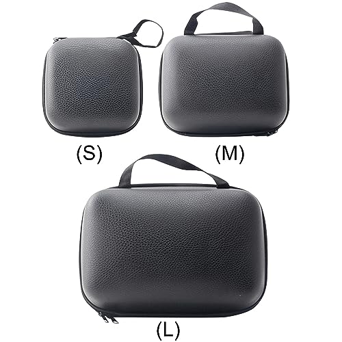 Fishing Reel Bag, Portable Shockproof Waterproof Fishing Reel Protective Case for Baitcasting Drum Spinning Raft Reels(Inner size: 10.23 * 6.69 * 5.11inches) - size: L