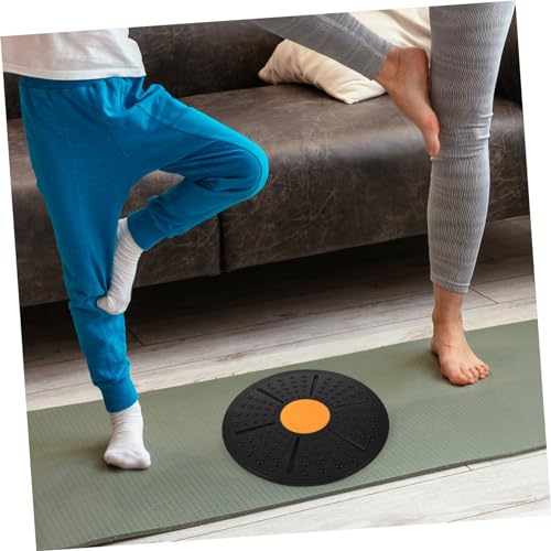 BESPORTBLE Balancing Board Wobble Board for Lightweight Portable Exercise Equipment Non- for and Stability Training Material and Design