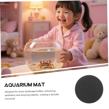 UPKOCH Fish Tank Bottom Pad Nonslip Cushioning Mat for Aquarium Terrarium Accessory for Fish Lovers - size: 25.00X25.00X1.00CM