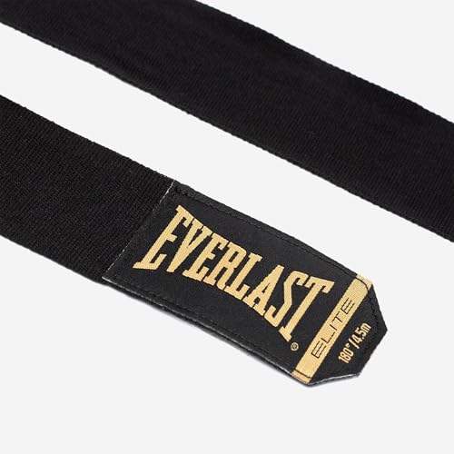Everlast Elite 180" Handwrap - color: Black, size: ‎180"