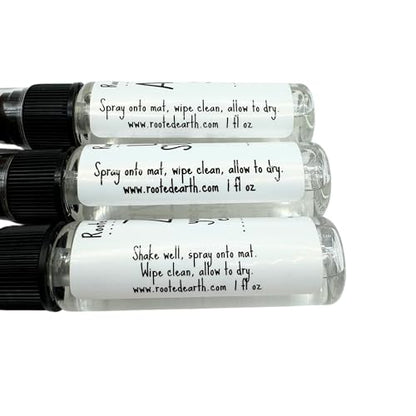Yoga Mat Cleaner Spray Gift Set - 1 fl oz - Room and Body Mist - 3 Scents - Zen and Liquid Sunshine and Awake