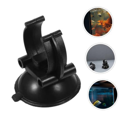 Toyvian 12pcs Aquarium Air Tubing Clamp Heavy Duty Suction Cup Clips Fish Tank Suction Cup Holder Replacement for Aquarium Parts