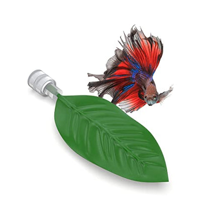 Magnetic Betta Leaf Hammock Bed for Aquariums and Fish Tanks (2-Pack)