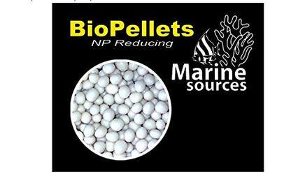 Marine Color NP Biopellets for Nitrate Phosphate Reduction 300ml Reef Tank Aquarium Marine System Pelletized Biodegradable Polymers Protein Skimmer Compatible Accurate Dosing Measuring Spoon Included