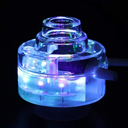 Colorful Gradient Even Air Output Underwater Bubble Fish Tank Light LED, Submersible Light, Waterproof for Fish Tank(U.S. regulations)