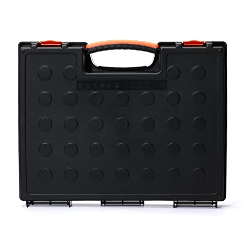 2PCS Multi-Purpose Portable Organizer Box Set with 44-Removable Compartments, 2 Pieces Professional Boxes with Dimension 16.2"L*13"W*2.3"H - size: 2 PCS