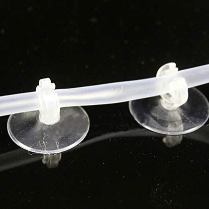 20Pcs Aquarium Suction Cup Clips Airline Tube Holders Clamps For Fish Tank A Creative And Exquisite Workmanship Practical
