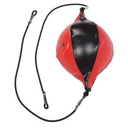 Durable PU Leather Speed Bag for Boxing Training – Suitable for Children, Teens and Adults – 1 x Speed Bag