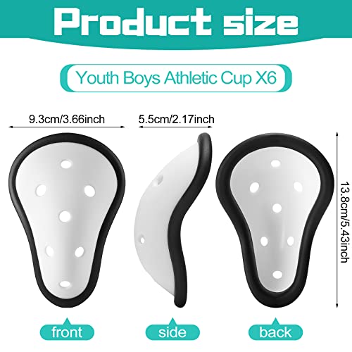 Sratte 6 Pcs Youth Athletic Cups for Boys Ages 8-12