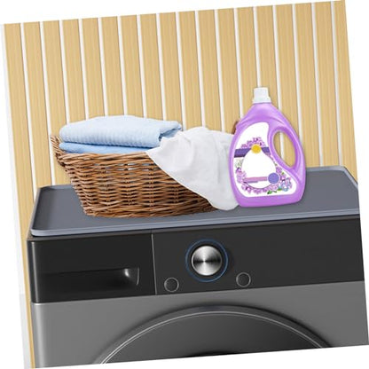STOBOK Silicone Washer Dryer Top Protector Mat Non-slip Cushion for Washing Machine Dryer Pad for Stability Cleanliness Laundry Rooms