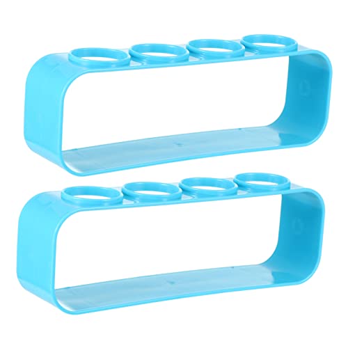 PRETYZOOM 2PCS Test Tube Rack Adjustable Tube Organizer for Boys and Experiments Laboratory Test Holder Easy Assembly