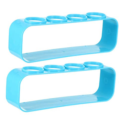 PRETYZOOM 2PCS Test Tube Rack Adjustable Tube Organizer for Boys and Experiments Laboratory Test Holder Easy Assembly
