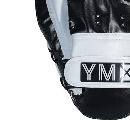 YMX BOXING Professional Boxing Focus Pads - Durable MMA Training Mitts for Punching, Kickboxing, and Martial Arts - Ideal for Coaches and Fighters