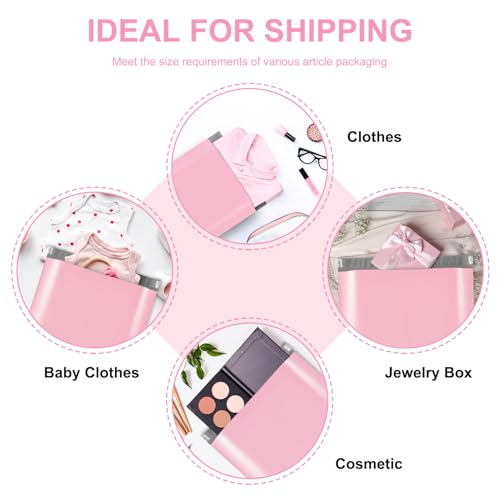 Metronic Poly Mailers 10X13 100 Pack, Strong Adhesive Shipping Envelopes for Clothing, Medium Shipping Bags for Small Businesses, Waterproof Mailers Poly Bags, Packages Bags Light Pink - size: 10x13 100PC