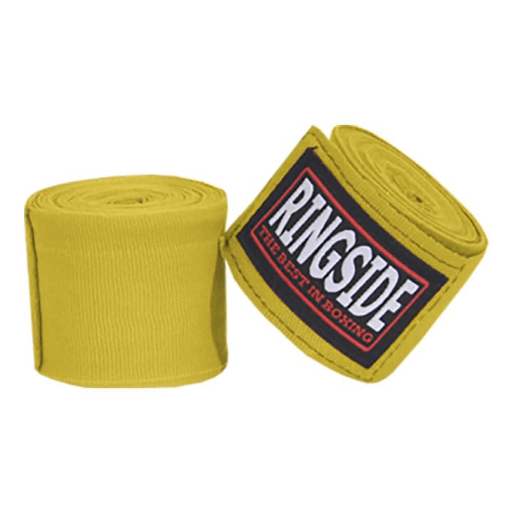 Ringside Mexican Style Boxing Hand Wraps 180" - color: Gold, size: 1 Pair
