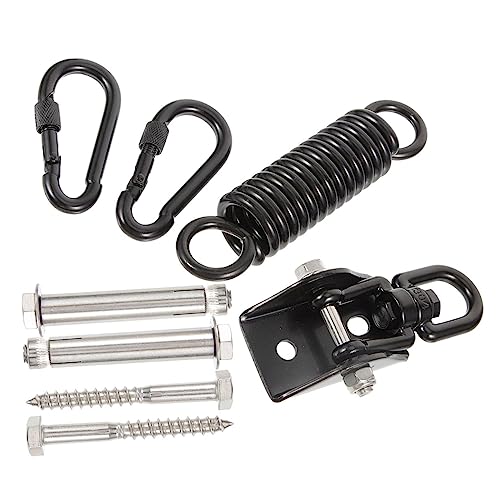 Heavy Bag Hanger Set Stainless Steel Suspension Hooks for Boxing Hammocks Outdoor Use Adjustable Heavy Duty Shock Absorbing Design for Home Gym Playground