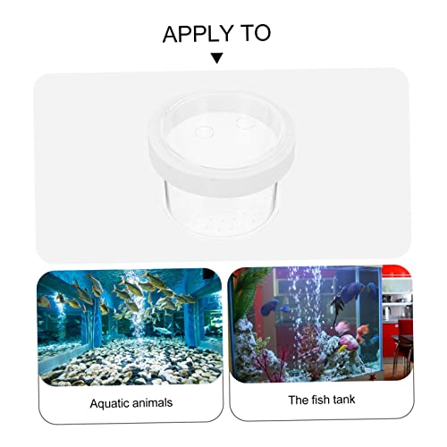 Generic Floating Aquarium Breeder Box Acrylic Fish Tank Isolation Box for Fry Young Fish Multi Functional Breeding for Small Aquariums for Fish