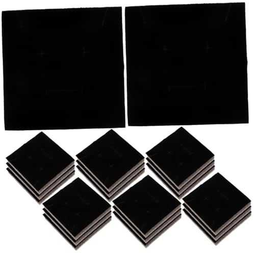 Homoyoyo Ring and Earring Jewelry Box Inserts 20pc Sponge Pads Display Pad Tray for Jewelry Storage and Organizer
