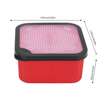 Bait Bucket, Bait Storage Box Convenient Wearproof for Fishing(170 * 170 * 85mm)