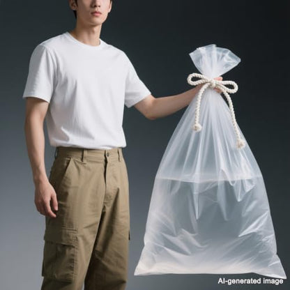 Large Plastic Bags Clear 40x60 Inches Plastic Storage Bags Perfect for Moistureproof, Dustproof, Luggage, Home Appliances, Comforter, Equipments, Moving and More (5 pack) - size: 40x60 in