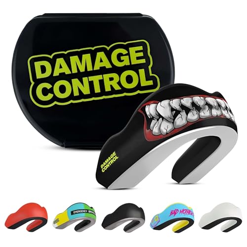DAMAGE CONTROL Extreme Impact Sports Mouth Guard w/Case – Bitemare - color: Bitemare Ei, size: Adult