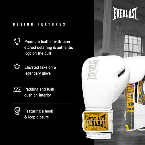 Everlast Everlast Classic Training Glove - color: WHITE, size: 12OZ