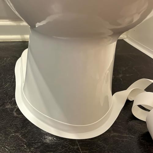 White Caulking Tape for Toilet and Bathtub Self Adhesive, 1.5" x13.5Ft Sealant Caulk Strip Sealing Tape for Bathroom Peel and Stick Floor Shower Wall Tile and Kitchen Edge Protector - style: White-1.5IN-13.5FT-A