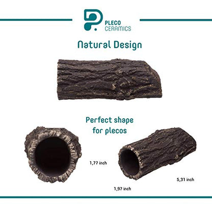 Pleco Cave Natural Breeding Ceramic Decorations Fish Tank Aquarium Medium Size (1 pcs)
