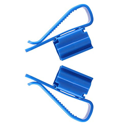2Pcs Water Pipe Clips, Multifunction Plastic Adjustable Fish Tank Clamps Mounting Clip Water Pipe Tube Clamp Hose Holder