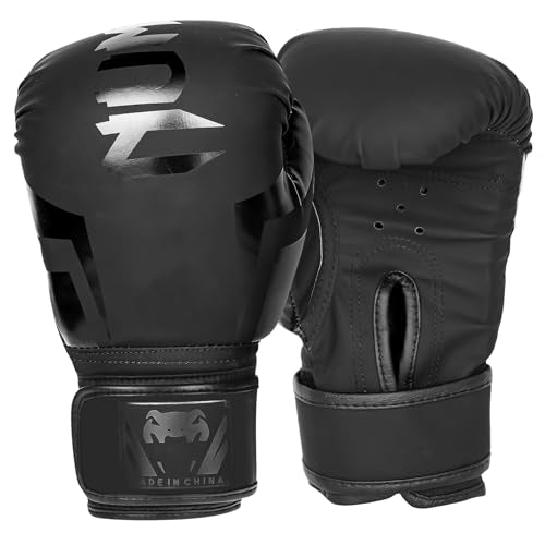 Inmorven Boxing Gloves, Training Sparring, Muay Thai MMA Kickboxing, Men Women, Heavy Punching Bag Focus Mitts Pads Workout, Ventilated Palm - XS